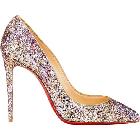 Christian Louboutin Glitter Pigalle Follies Pumps Christian Louboutin