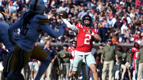 Draft Profile Where Does Ole Miss Rebels QB Jaxson Dart Stand Entering