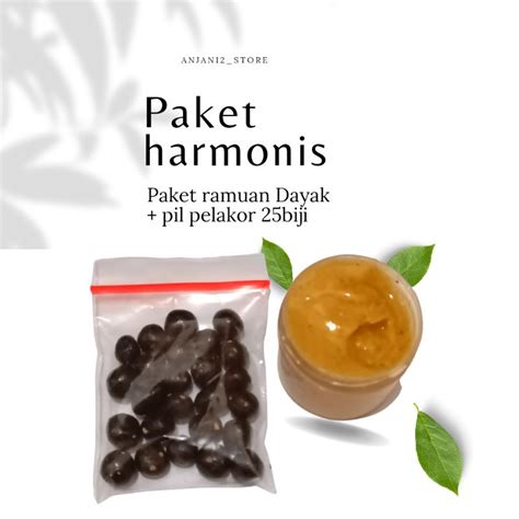 Jual Paket Harmonis Ramuan Dayak Pil Anti Pelakor Shopee Indonesia