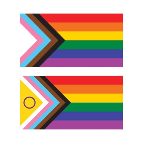 Intersex Inclusive Progress Pride Flag Royalty Free Vector