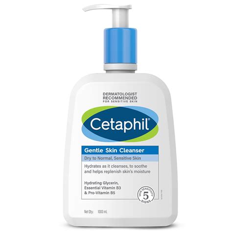 Cetaphil Gentle Skin Cleanser , Hydrating Face Wash for Dry to Normal Skin ,Soap Free & Non ...