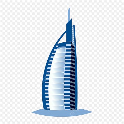 Burj Al Arab Clipart Transparent Background Burj Al Arab Dubai Most