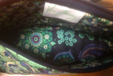 Euc Vera Bradley Rhapsody Amy Blue Green Purple Small Crossbody Or