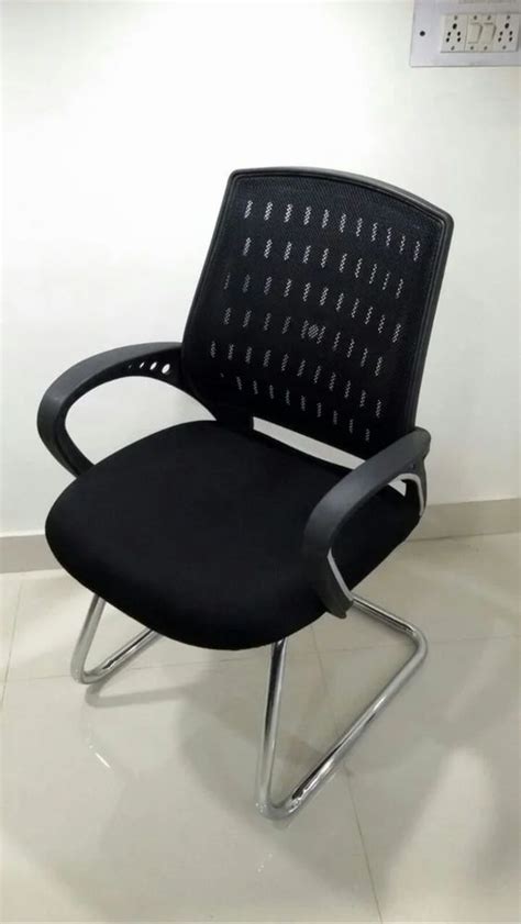 Mild Steel 1 Seater Office Visitor Chair With Armrest At Rs 2500 In