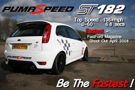 Fiesta St150 Power Upgrade St182 Save 130 Pounds Fiesta St150 Mk6 Pumaspeed Power Packages