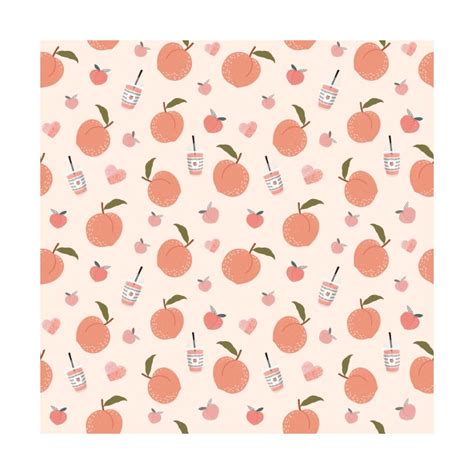Peaches Peaches Peaches Mouse Pad Mouse Pad Studio Vickn Artist Shop