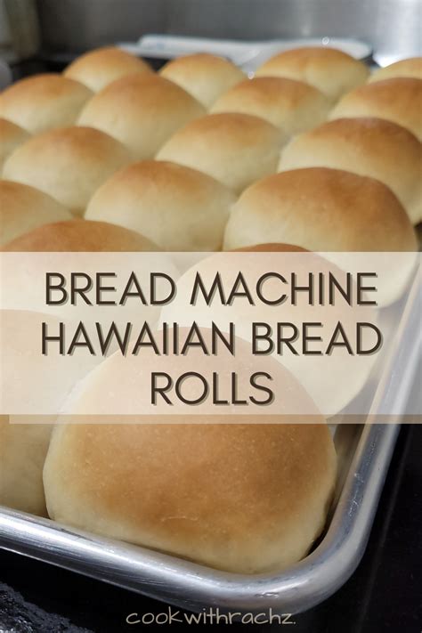 Bread Machine Hawaiian Rolls Artofit