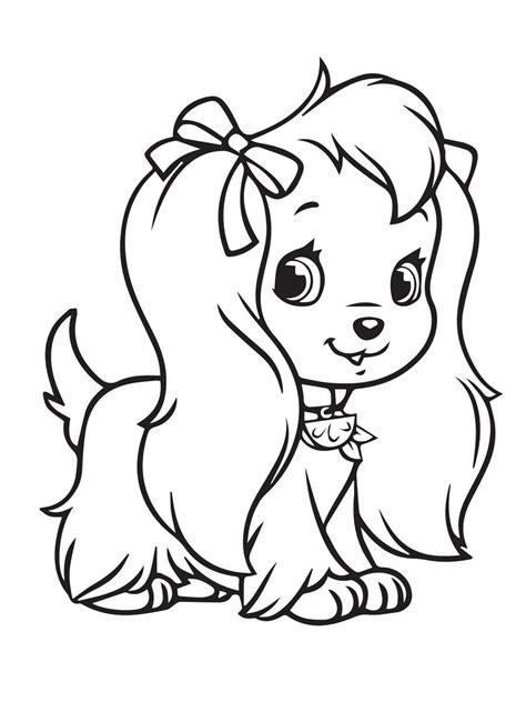 Coloriage Chien Dessins Imprimer