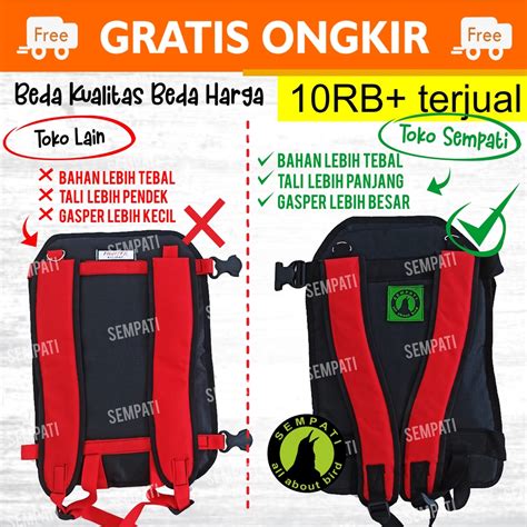 Jual Tas Gendongan Sangkar Sempati Jaring Tas Ransel Gendong Bawa