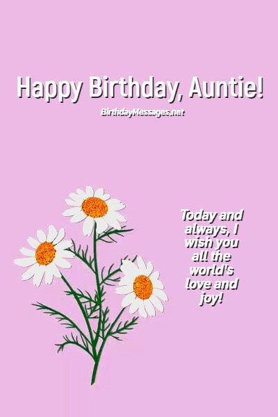 Descobrir 88 Imagem Happy Birthday Messages For Aunties Br