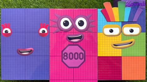 Looking For Numberblocks Puzzle Tetris New 8000 Cleaning Numberblocks Satisfying Video 129