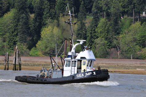 Tugboat Sea Imp X Fraser River Richmond David Wong Flickr