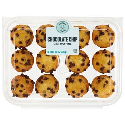 Bakery Fresh Chocolate Chip Mini Muffins 12 Ct Kroger