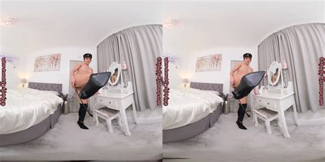 MLS Mesh Wet Look Body Suit VR Porn Video VRPorn