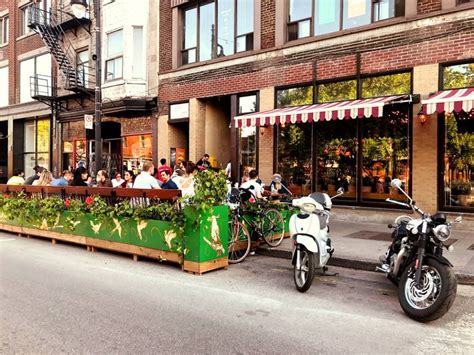 Terrasses De Rue De Montréal Où Trouver Les Plus Belles