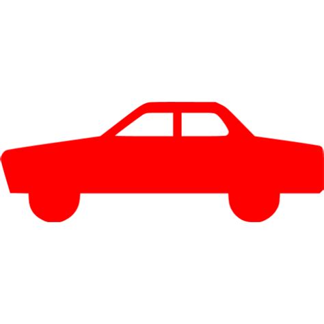 Red Car 2 Icon Free Red Car Icons