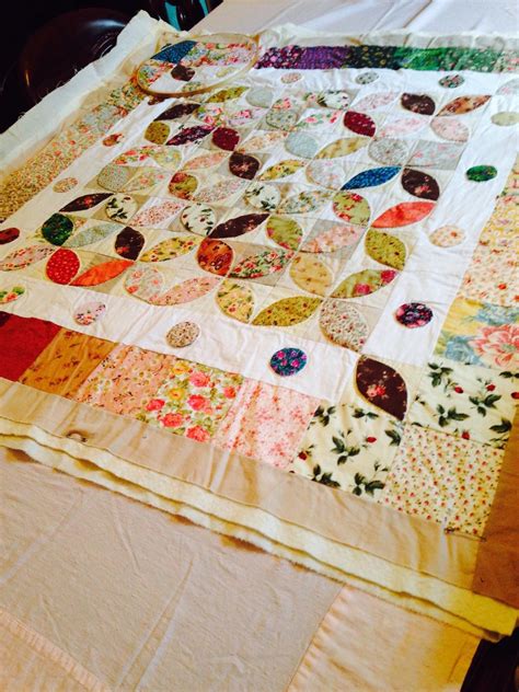 Orange Peel Quilt With Charms Susies