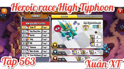 Heroic race high Typhoon Dragon Đua heroic nhanh không tốn gem bằng