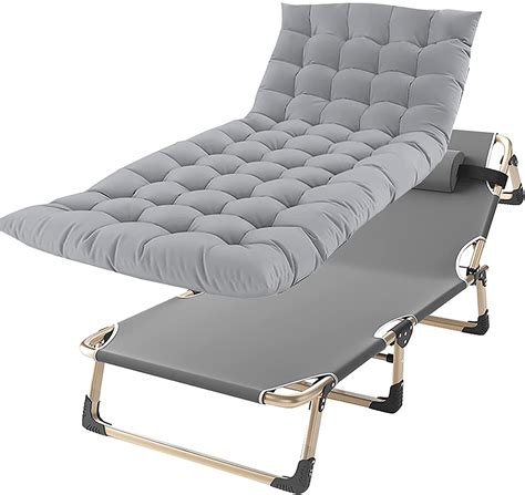 Buy Reclining Chairs With Mattress Outdoor Patio Folding Lounge Chair