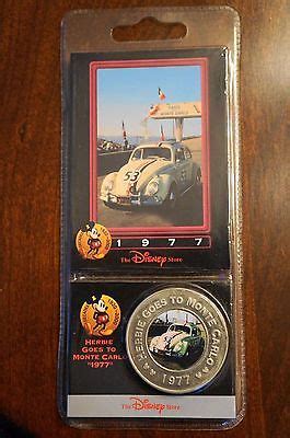 Disney Decades Coins Herbie Goes To Monte Carlo Antique