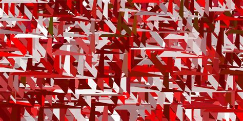 Light Red Vector Backdrop With Triangles Lines Vector Art At