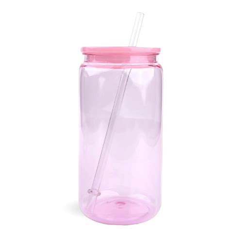 Plastic Can Transparent Light Pink Diy Craft Warehouse