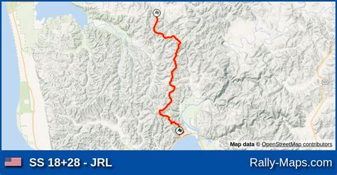 Ss 1828 Jrl Stage Map Olympus Rally 1987 Wrc 🌍 Rally