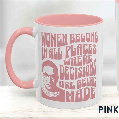 Notorious Rbg Mug Etsy