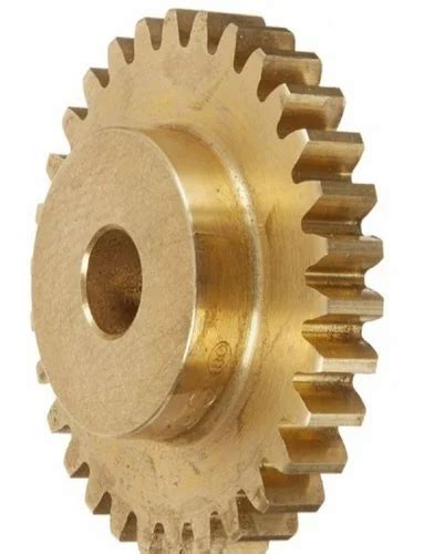 Heavy Vehicle 100mm Brass Spur Gear For Mechanical Setup Number Of