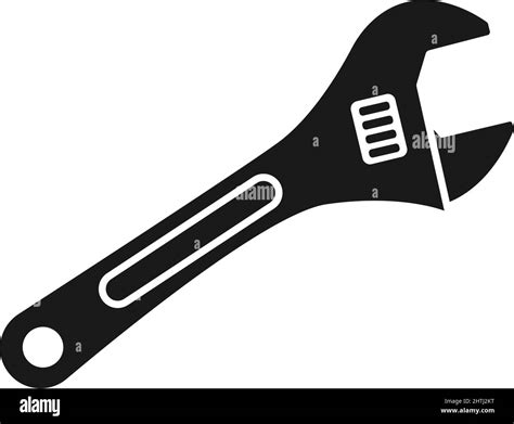 Wrench Icon Design Template Vector Isolated Illustration Stock Vector