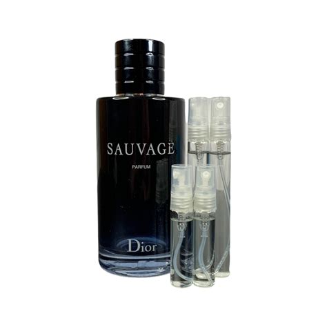 Dior Sauvage Parfum Sample Luxury Leather Guys