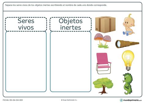 LOS SERES VIVOS Los Seres Vivos E Inertes