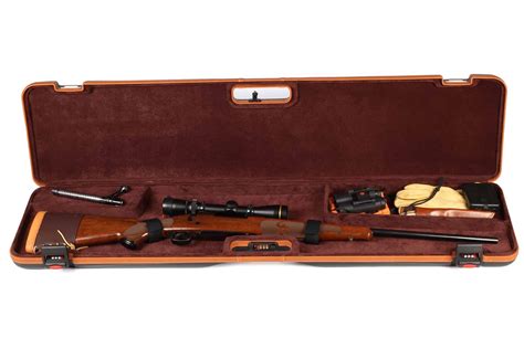 Negrini Deluxe Compact Bolt Action Rifle Case For Travel