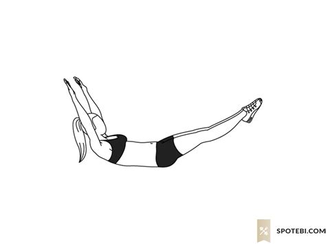 Double Leg Stretch | Illustrated Exercise Guide