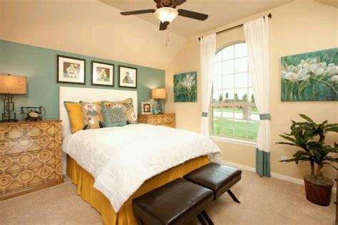 Teal And Mustard Bedroom Decor Home Bedroom Decor New Homes