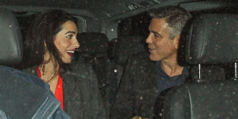 George Clooney Dating Amal Alamuddin? Actor Spotted With Julian Assange ...