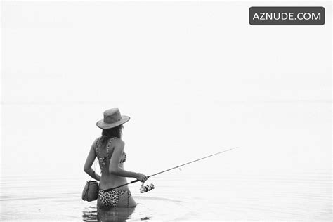 Franziska Von Tschurtschenthaler Topless And In A Bikini While Fishing In A Photoshoot By Carly