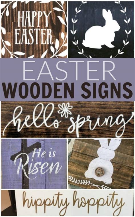 Easter Wooden Signs For Today S Creative Ideas