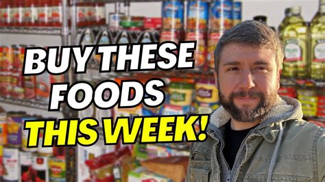 Foods You Need To Buy Now Prepper Pantry And Emergency Food