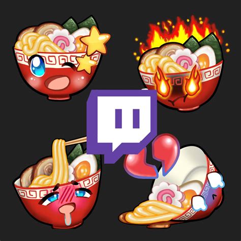 Artstation Twitch Custom Emotes