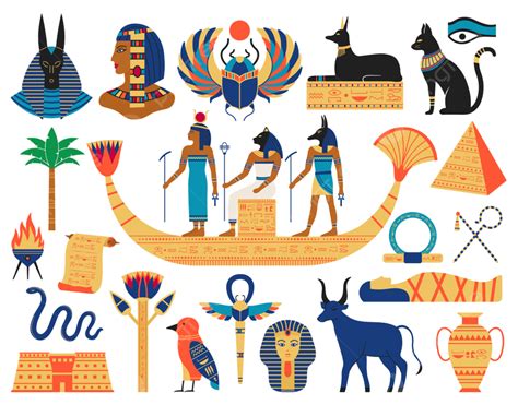 Egyptian Ancient Egypt Vector Design Images Egyptian Elements Ancient