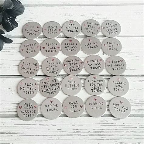 Love Tokens Sex Tokens Blow Job Anal Sex Coupons BDSM Etsy