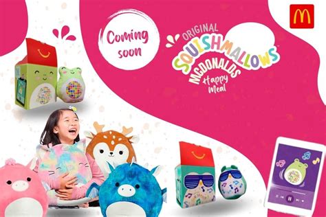 McDonalds Happy Meal To Feature Exclusive Squishmallows