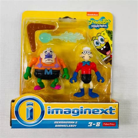 Nuevos Pantalones Cuadrados Fisher Price Imaginext Mermaidman