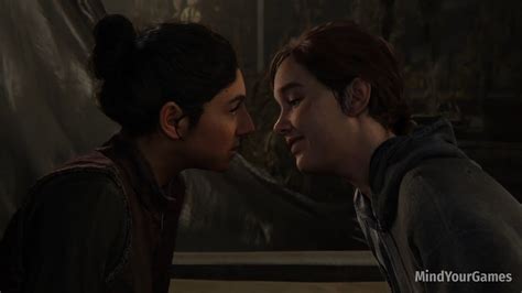 Ellie And Dina Kiss Scene The Last Of Us Part 2 1080p 60fps Youtube