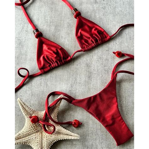 Micro Bikinis Seksi Kadın Mayolar 2025 Mayo Push Up Bikini Set Mayo