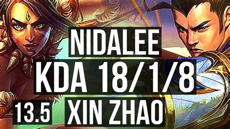 Nidalee Vs Xin Zhao Jng Winrate Legendary Rank