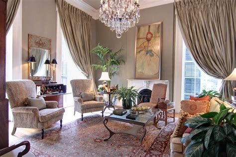 Grand Living Room Traditional Living Room New Orleans By Nelson