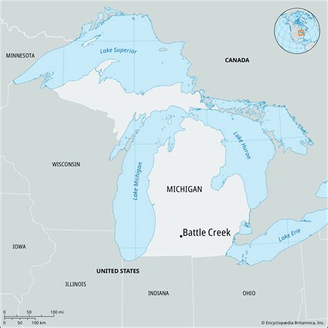 Battle Creek Michigan History And Population Britannica