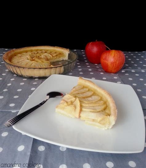 Recette De Tarte Aux Pommes Sur Lit De Compote